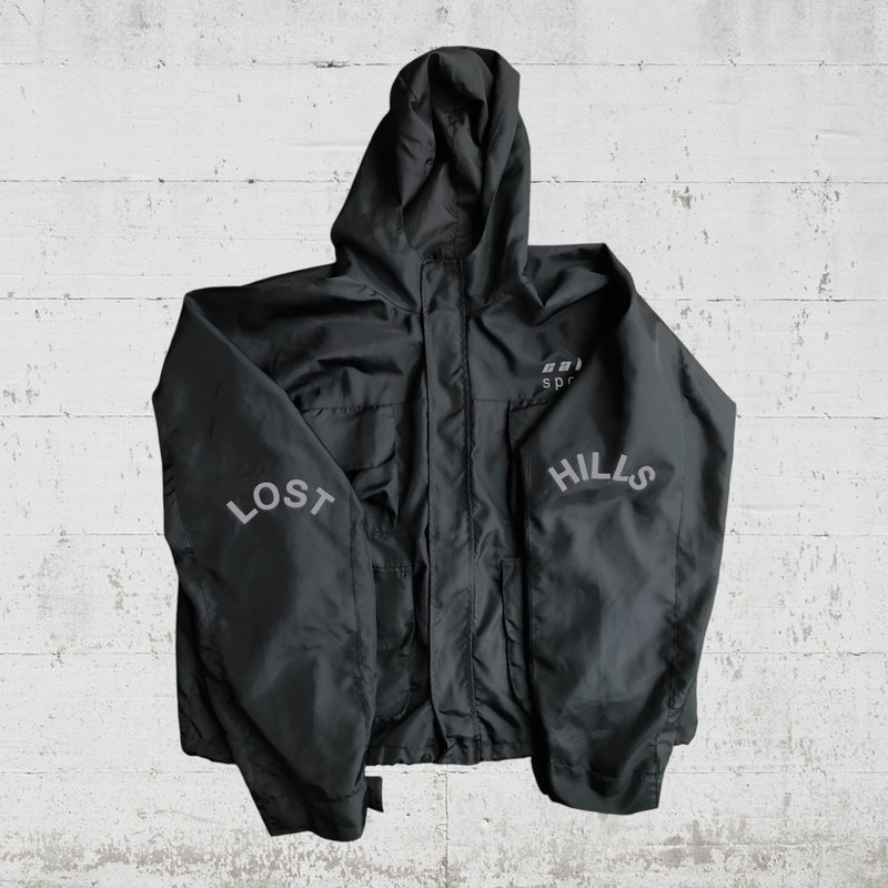 Rare and Unique Yeezy Season 5 Kanye West Black Adidas Cali Sport Windbreaker Jacket. Large Vinted
