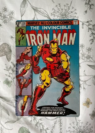 Placa metálica decorativa de Iron Man, marque: Local, état: Neuf sans étiquette, 6,00 €, 7,00 € Protection acheteurs incluse