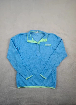 Polaire / Fleece Jacket Columbia Benton Springs Snap Pullover Bleu Taille M Homme Très Bon État #16, brand: Columbia, condizioni: Ottime, taglia: M, €17.99, €19.59 include la Protezione acquisti Pro