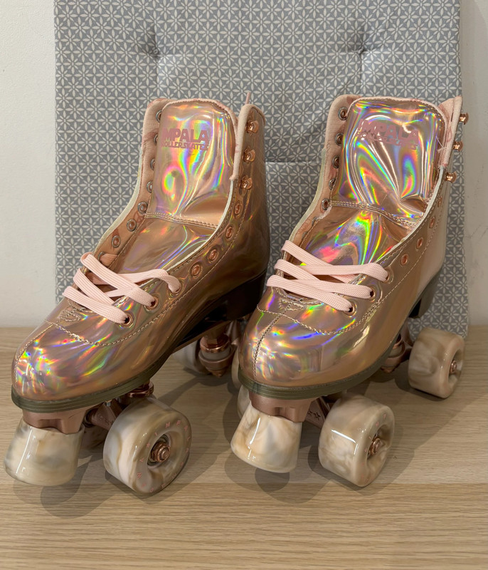 Paire de Rollerskates "Marawa Rose Gold" Taille 36 - photo numéro 5