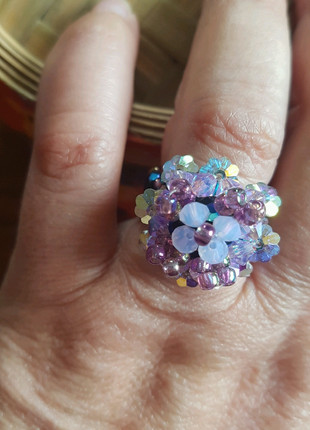 Bague perle Swarovski Vinted