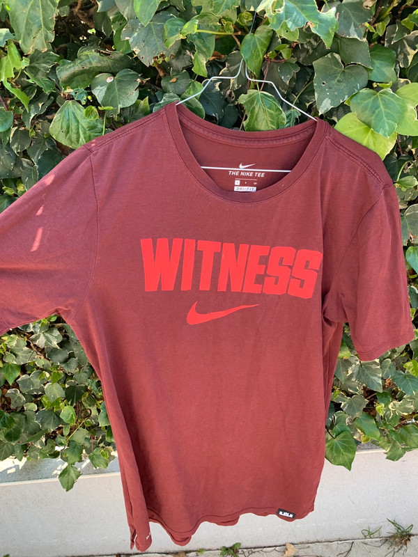 Lebron james sale witness shirt