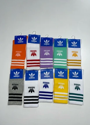 Meias adidas cano alto (10 pares ), marca: adidas, estado: Novo com etiquetas, tamanho: Tamanho único, €35.00, €37.45 inclui Proteção do Comprador