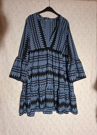 Cute 2 vintage ¹ print baggy lolita boho hippy emo goth fairy, merk: ONLY, staat: Goed, maat: M / 38 / 10, € 4,50, € 5,43 inclusief Kopersbescherming