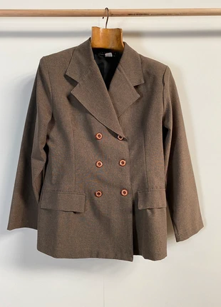 Belle Veste Croisée pour dame brune double breasted sport jacket lady brown, marque: Vintage Dressing, état: Très bon état, taille: L / 40 / 12, 7,50 €, 8,58 € Protection acheteurs incluse