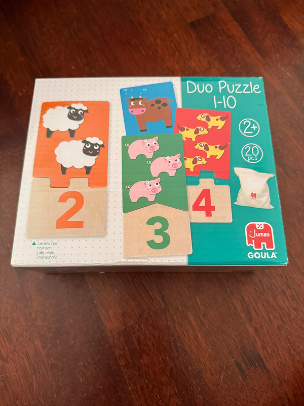 Puzzle duo 1-10 Goula 1