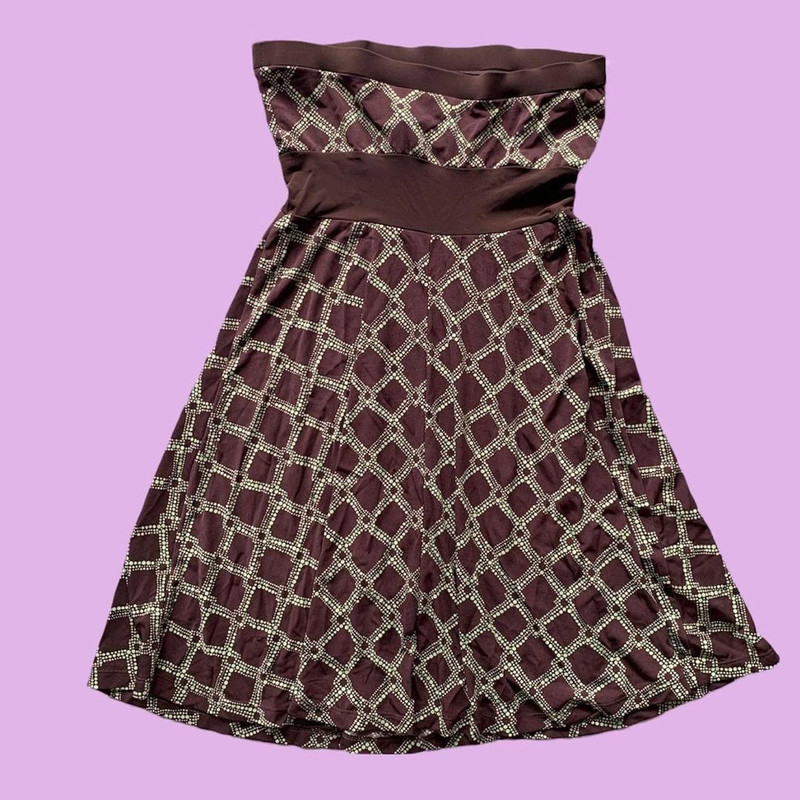 Fairy grunge brown sundress 3