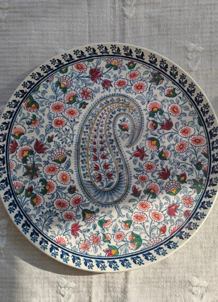 Grand plat en faïence de Gien, modèle Cachemire, signé, marke: Gien, zustand: Gut, 45,00 €, 47,95 € inklusive Vinted-Käuferschutz