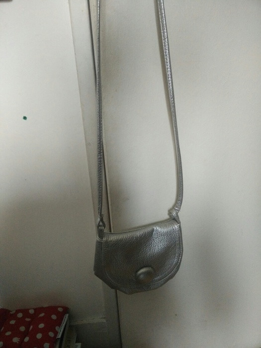 Mini sac argenté  2