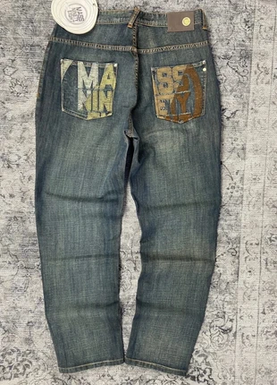 Jeans Mass Denim rare XL loose fit jambes larges coupe droite broderies y2k old school vintage, marque: Mass Denim, état: Très bon état, taille: W35 | FR 44, 17,99 €, 19,59 € Protection acheteurs (Pro) incluse
