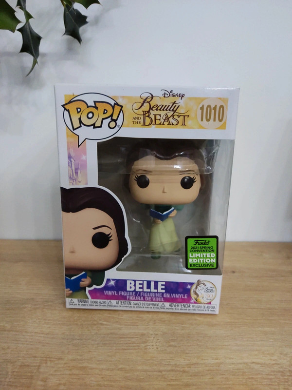 funko pop disney la belle et la bête n°1010 édition limitée