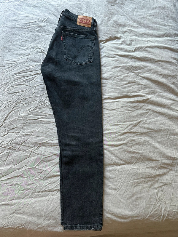 Levi’s 501 skinny jeans black 2