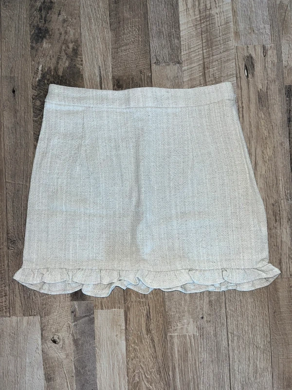 Jupe beige taille 36