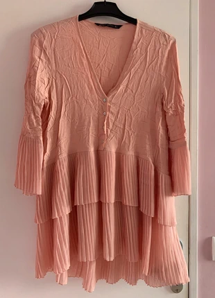 Robe rose pale, marque: Zara, état: Très bon état, taille: L / 40 / 12, 10,00 €, 11,20 € Protection acheteurs incluse