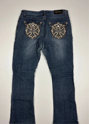 Vintage y2k Bootcut Jeans | Blau | Größe 40 | Pashanim Style, merk: Japan Style, staat: Heel goed, maat: L / 40 / 12, € 19,90, € 21,60 inclusief Kopersbescherming