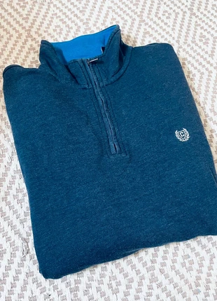 Pull chaps quart zip bleu homme Sweat, marque: CHAPS, état: Très bon état, taille: L, 10,00 €, 11,20 € Protection acheteurs incluse