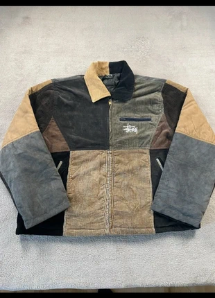 Veste Detroit Stüssy Vintage taille M oversize parfait état en velours, brand: Stüssy, condition: Very good, size: M, €58.00, €61.60 includes Buyer Protection