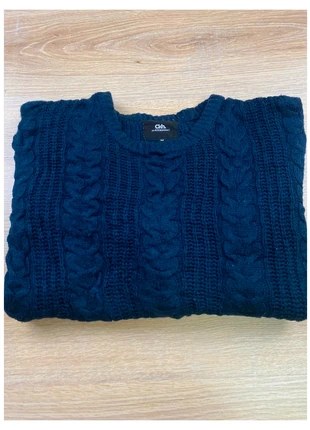 Pull homme torsadé col rond | Marine | Taille M | #PU01S, brand: C&A, condition: Very good, size: M, €9.70, €10.89 includes Buyer Protection