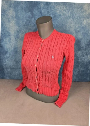 polo ralph lauren cardigan rose maille torsadée femme taille xs réelle “56A”, brand: Ralph Lauren, condition: Good, size: XS / 34 / 6, €40.00, €42.70 includes Buyer Protection Pro