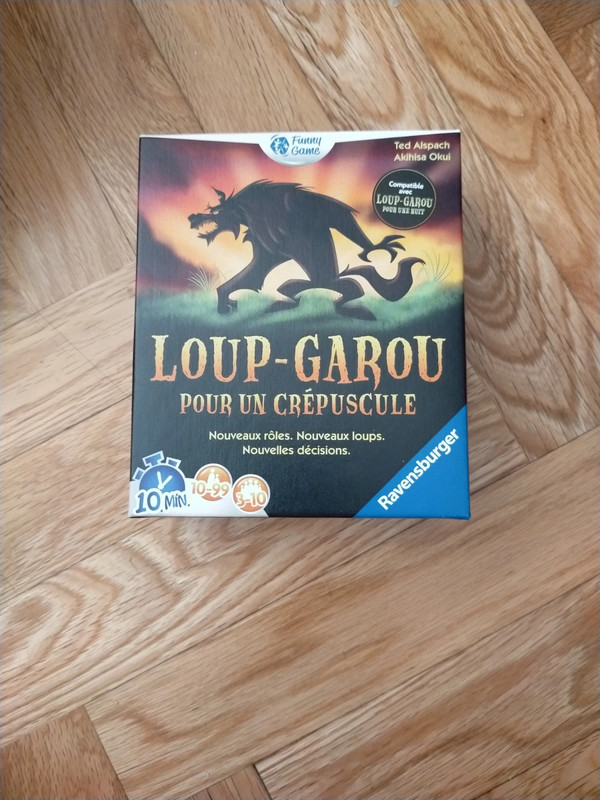 Jeux d'ambiance : Loup Garou pour un Crepuscule - Jeu de société par Atalia
