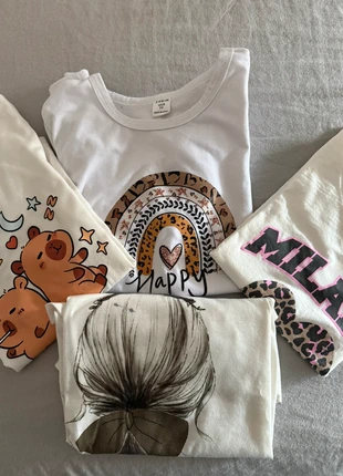 Pack de camisetas manga corta, marque: Primark, état: Neuf sans étiquette, taille: 7 ans / 122 cm, 2,50 €, 3,33 € Protection acheteurs incluse