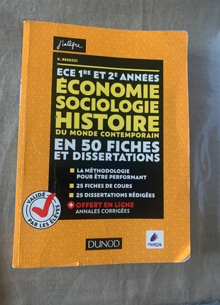 50 fiches de dissertation ESH, condizioni: Ottime, €18.00, €19.60 include la Protezione acquisti