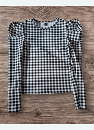 Haut femme à carreaux noir et blanc – Taille S – Très bon état – Prix bradé, marca: Shein, estado: Muito bom, tamanho: S / 36 / 8, €2.00, €2.80 inclui Proteção do Comprador
