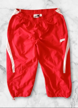 Pantacourt trackpant jogging Puma Vintage Taille L rouge blanc parachute année 1990 2000, marke: Puma, zustand: Sehr gut, größe: L, 15,00 €, 16,45 € inklusive Vinted-Käuferschutz