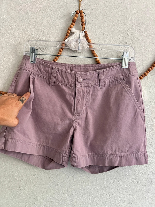 Columbia light purple cotton shorts 5