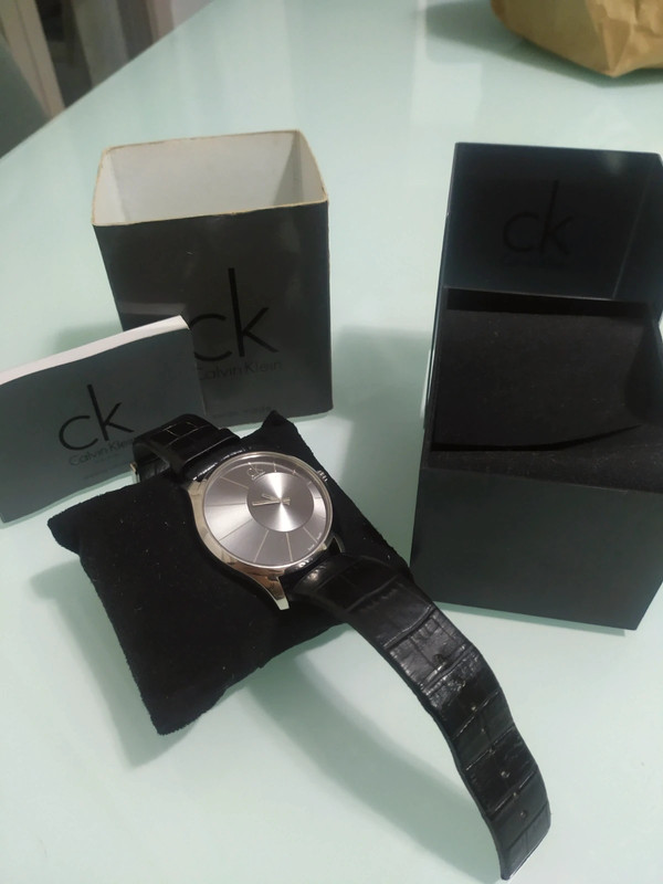 Orologio sale ck nero