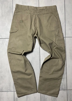 Pantalon Carpenter Workwear Retro Beige Vintage Taille 38x32 | Style Y2K baggy, marque: Vintage Dressing, état: Très bon état, taille: W38 | FR 48, 9,00 €, 10,15 € Protection acheteurs incluse