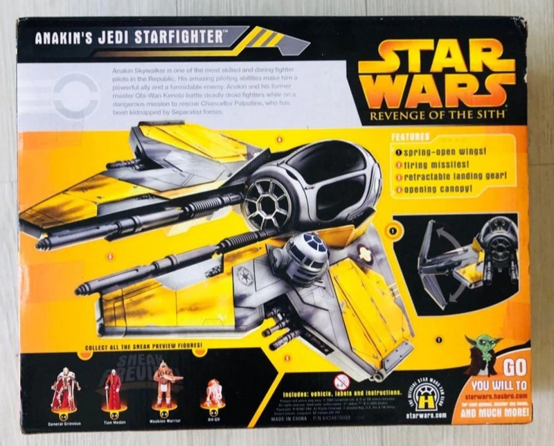 Anakin jedi starfighter discount hasbro