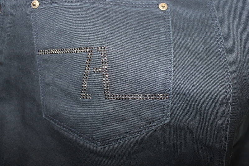 Pantalon Bleu foncé Zara 3