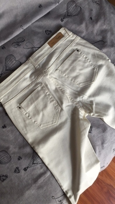 Jean slim blanc Zara 4