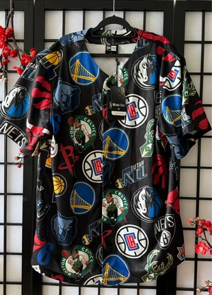 New Era NBA Basketball Button Shirt Jersey Multi Team Short Sleeve - Size L - Brand New, brand: New Era, condition: New with tags, size: L, £30.00, £32.20 includes Buyer Protection