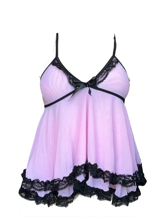 Top coquette rosa e nero – stile Victoria’s Secret – Taglia S, marke: Vintage Dressing, zustand: Sehr gut, 13,00 €, 14,35 € inklusive Vinted-Käuferschutz