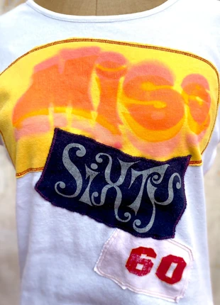 💿🌟 Flash Sale! Rare Vintage 2002 Miss Sixty Y2K Logo Patch Vest L - Retro Streetwear • Bella Hadid, marque: Miss Sixty, état: Très bon état, taille: L / 40 / 12, 28,50 €, 30,63 € Protection acheteurs incluse