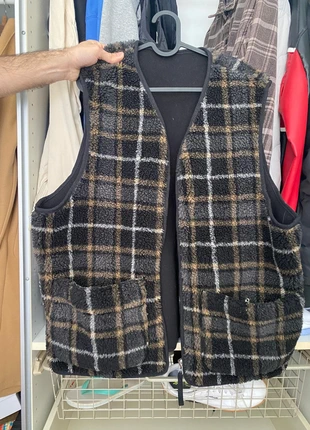 plaid vest, marque: H&M, état: Neuf sans étiquette, taille: M, 8,00 €, 9,10 € Protection acheteurs incluse