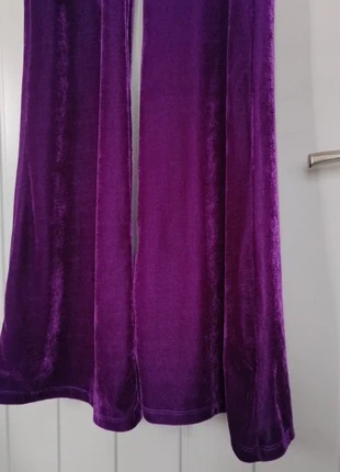 Whimsical Whimsigoth Witchy Goth Gothic Alt Grunge Flared Trousers size S/M Purple, brand: no brand, condition: Very good, size: S / 8, £12.00, £13.30 includes Buyer Protection