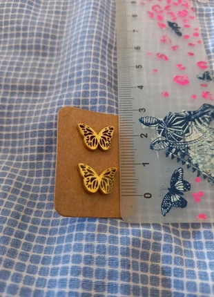 Boucle d'oreille papillon 🦋 doré, état: Très bon état, 8,99 €, 10,14 € Protection acheteurs incluse