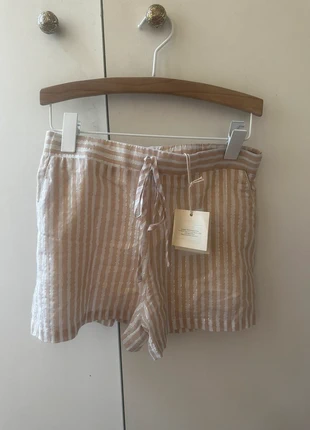 Short a rayures pêches, marque: Cherry Paris, état: Neuf avec étiquette, taille: S / 36 / 8, 10,00 €, 11,20 € Protection acheteurs incluse