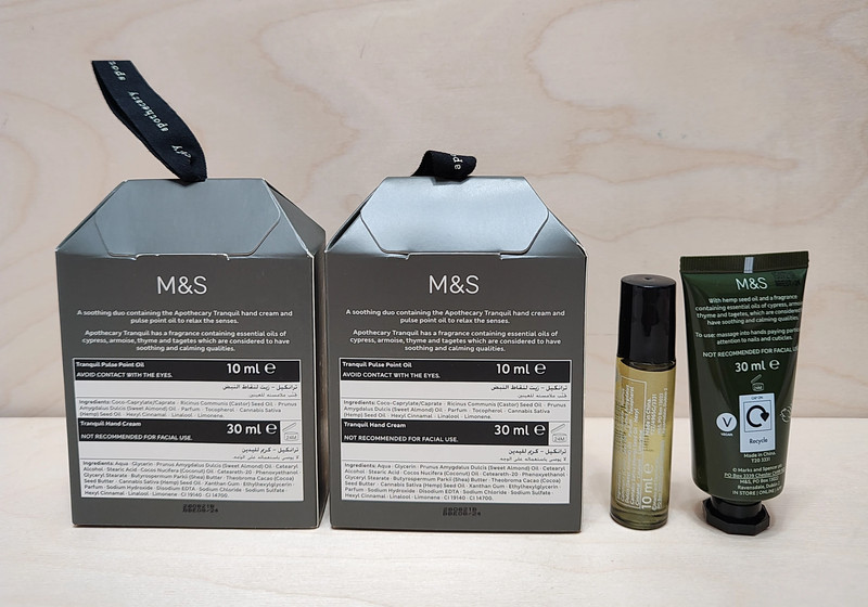 Three M&S Marks and Spencer Tranquil Apothecary Sets 3