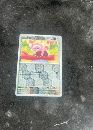 Stufful 052/064 Shrouded Fables Pokémon TCG, merk: Pokémon, staat: Heel goed, € 1,00, € 1,75 inclusief Kopersbescherming