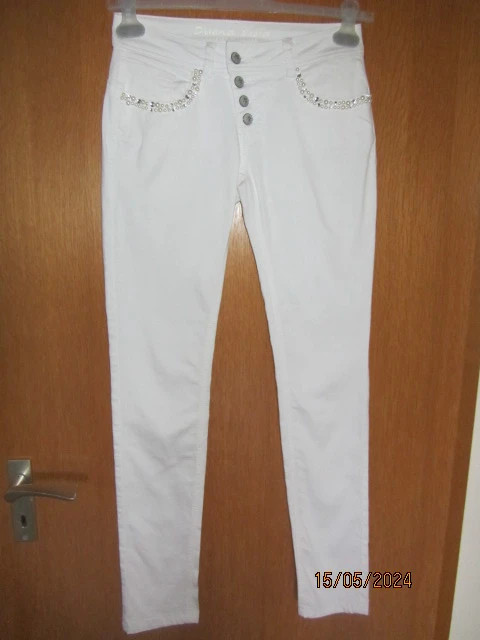 Buena Vista! Weiße "Malibu" Jeans Gr. XS NEU ohne Etikett! 2