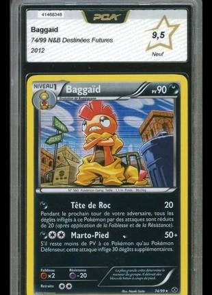 Baggaïd holo 74/99 Destinées futures, marque: Pokémon, état: Neuf avec étiquette, 24,00 €, 25,90 € Protection acheteurs incluse