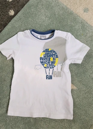 Kanz Shirt weiß blau Gr. 74, brand: Kanz, condizioni: Ottime, taglia: 6-9 mesi / 68 cm, €3.00, €3.85 include la Protezione acquisti