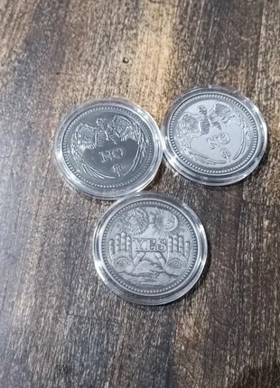 Lot 3 pièces oracles divination rapide yes no voyance destin, état: Très bon état, 3,00 €, 3,85 € Protection acheteurs incluse