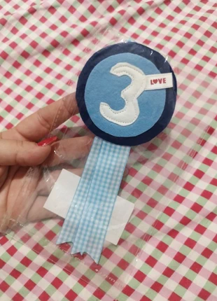 Medalla cumpleaños 3, état: Neuf sans étiquette, taille: 3 ans / 98 cm, 5,00 €, 5,95 € Protection acheteurs incluse