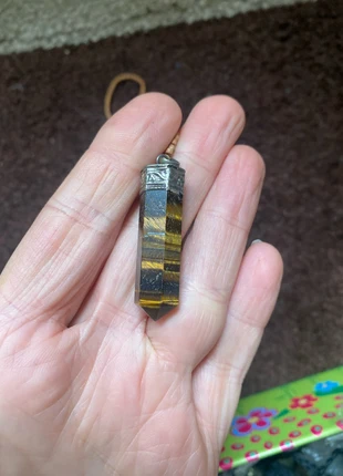 Pendentif pierre du tigre, condition: New with tags, €9.00, €10.15 includes Buyer Protection