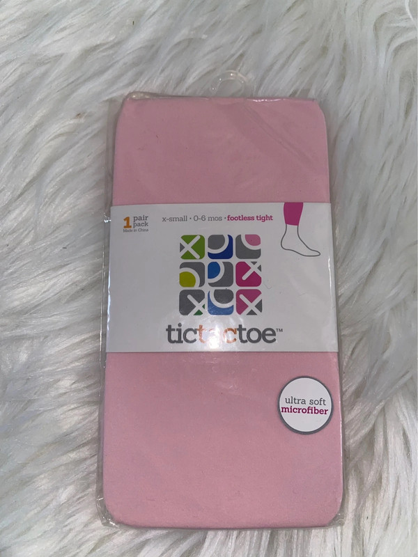 Nwt pink footless tights 1